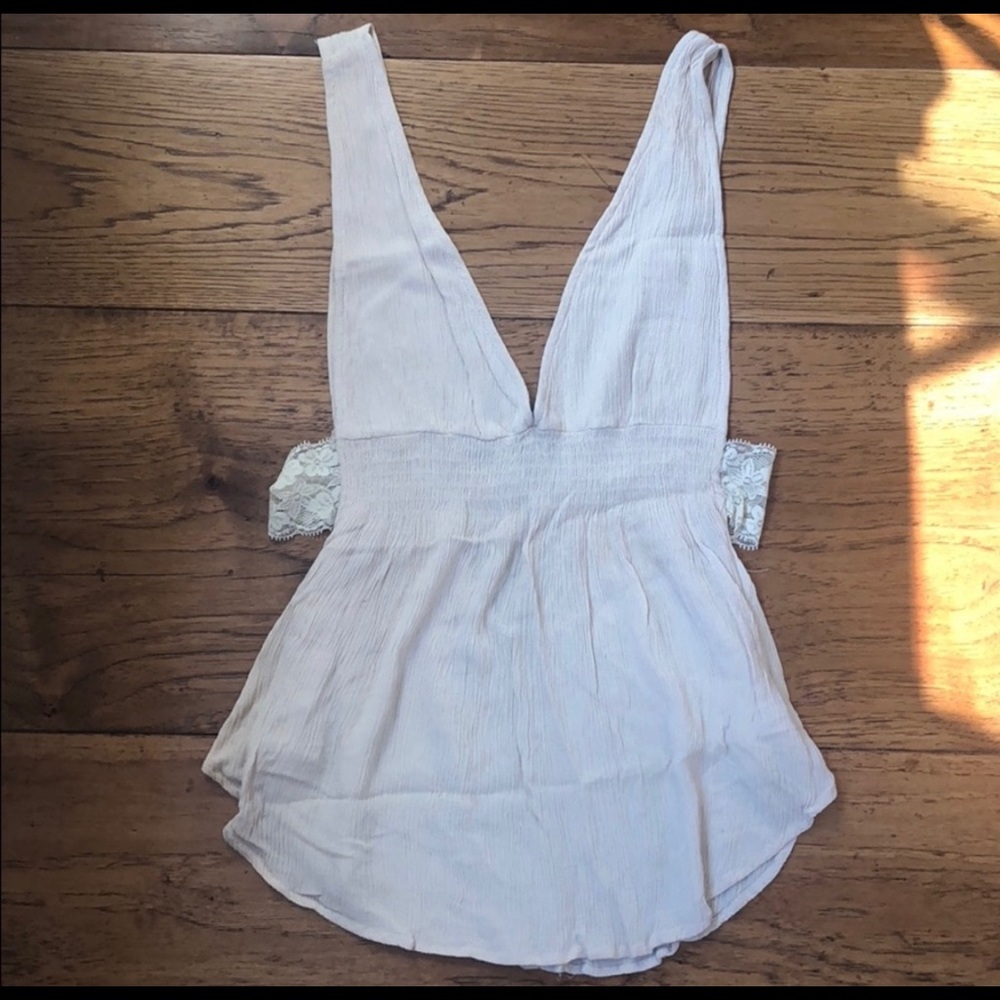 Lacey tank top